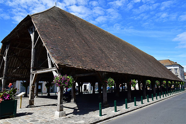 Le marché de Milly la Forêt